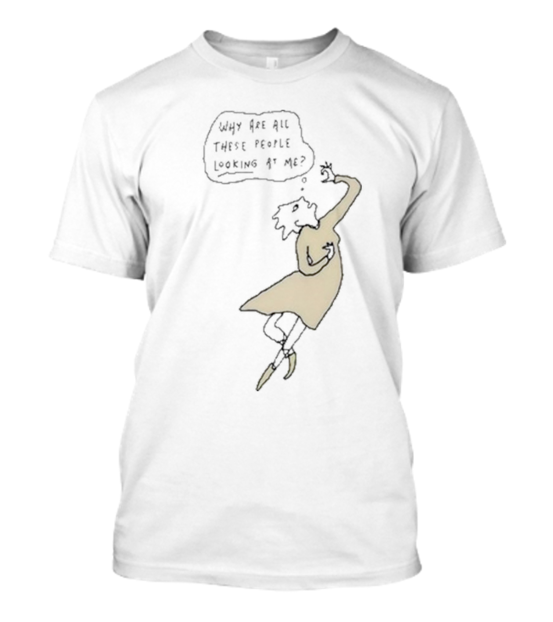 Liana Finck New Yorker Festival Why Are All These People Looking At Me T-Shirt