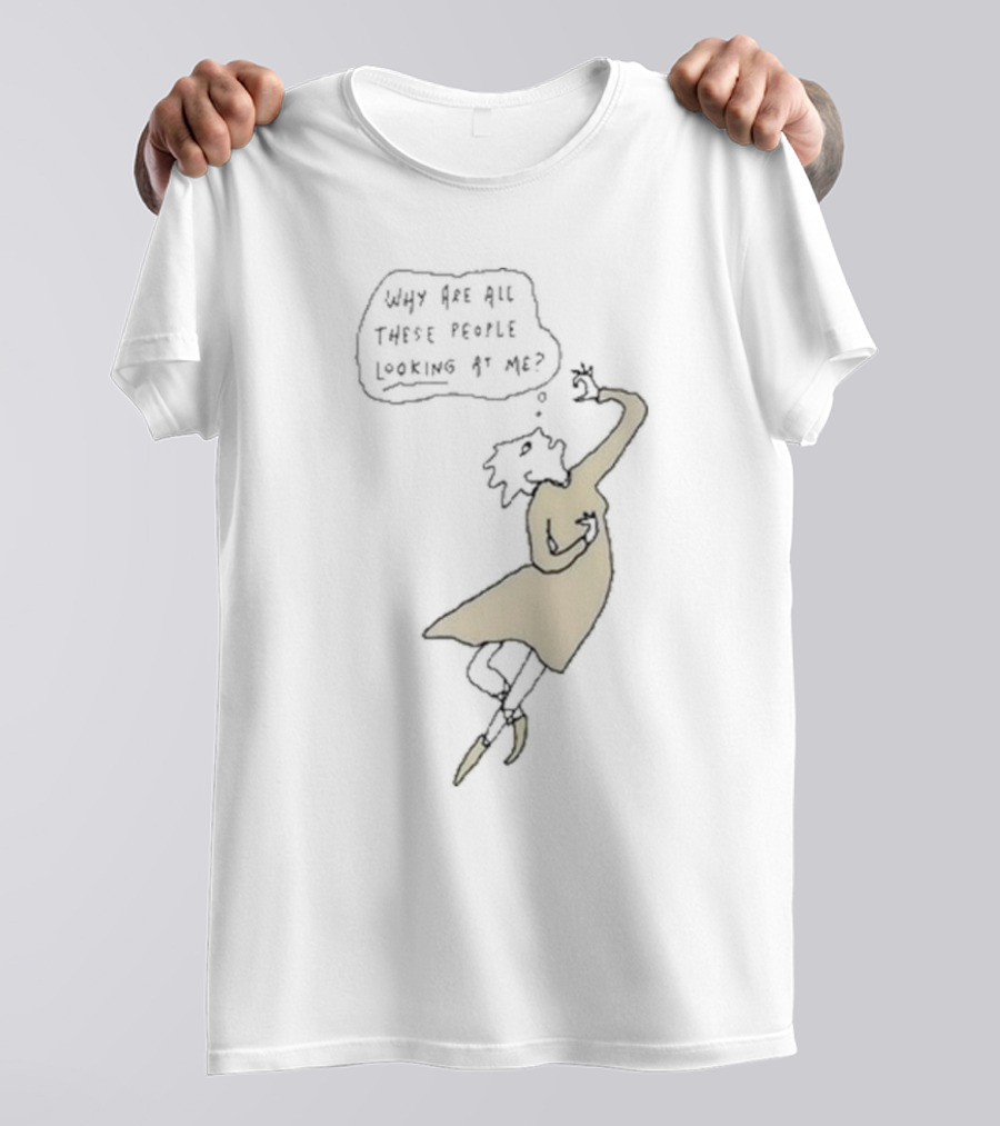 Liana Finck New Yorker Festival Why Are All These People Looking At Me T-Shirt