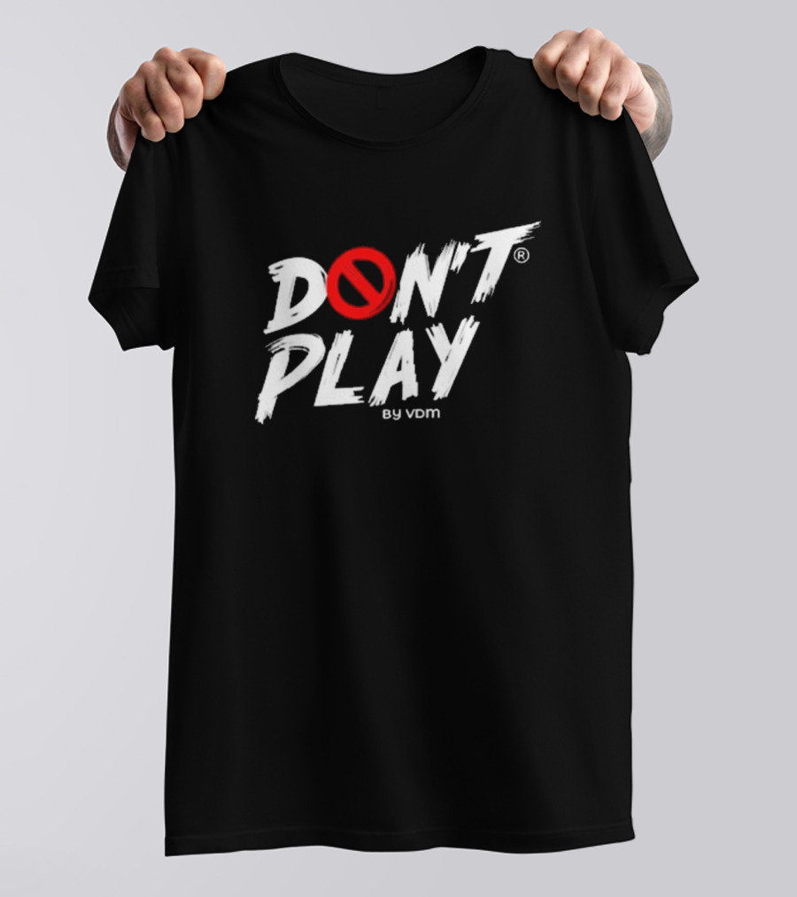 DON'T Symbol Red Circle Slash By VDM T-Shirt