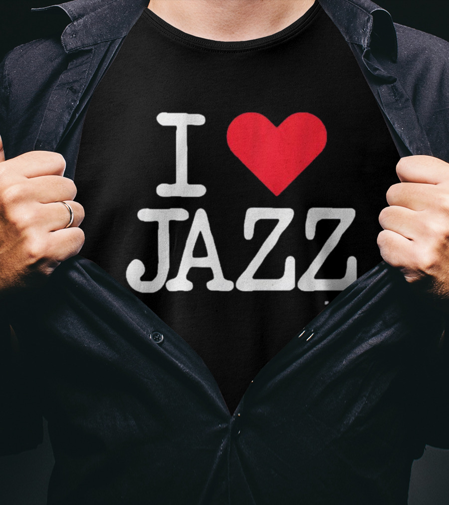 Jazz Chisholm I Love Jazz Heart T-Shirt