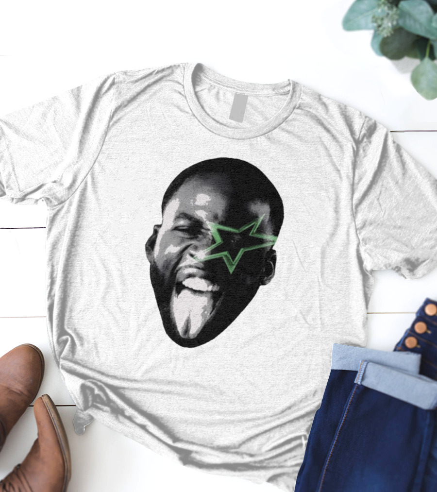 Money 23 Green Star Face T-Shirt