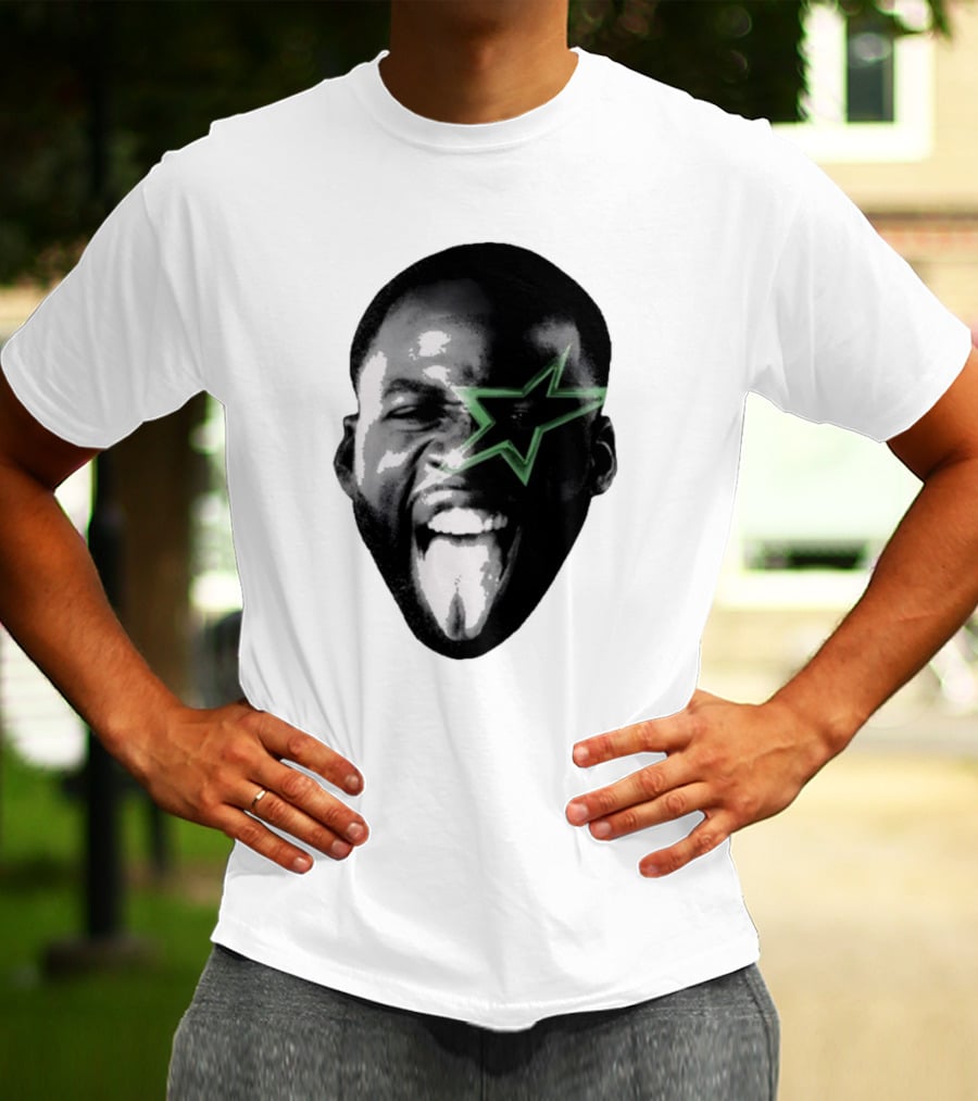 Money 23 Green Star Face T-Shirt