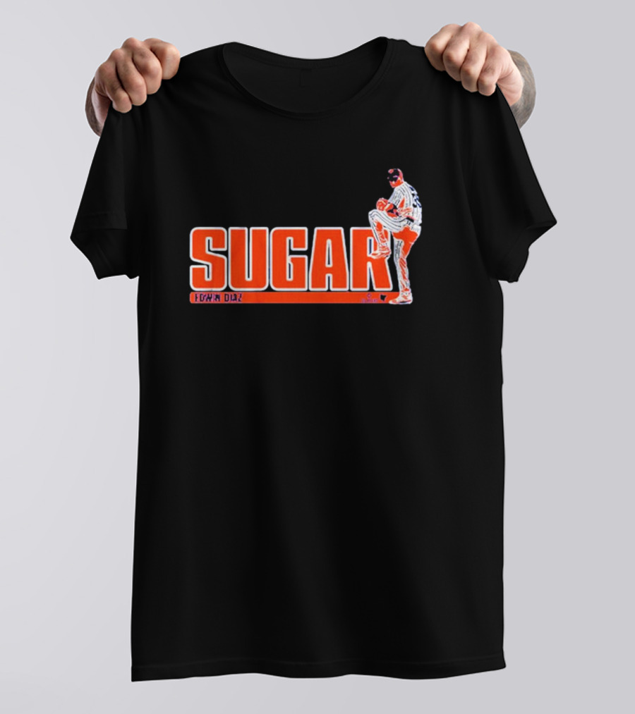 New York Mets Edwin Diaz Sugar Pitching Highlight T-Shirt