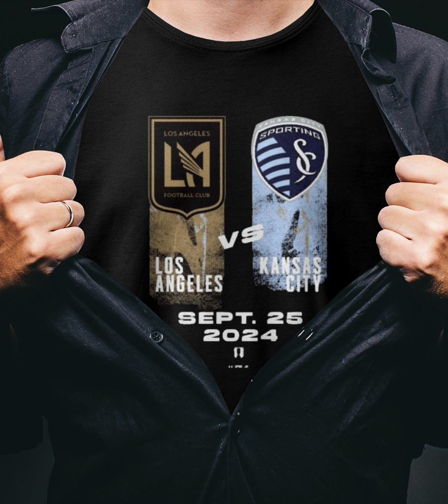 U.S. Open Cup Los Angeles Football Club Vs. Sporting Kansas City Sept 25 T-Shirt