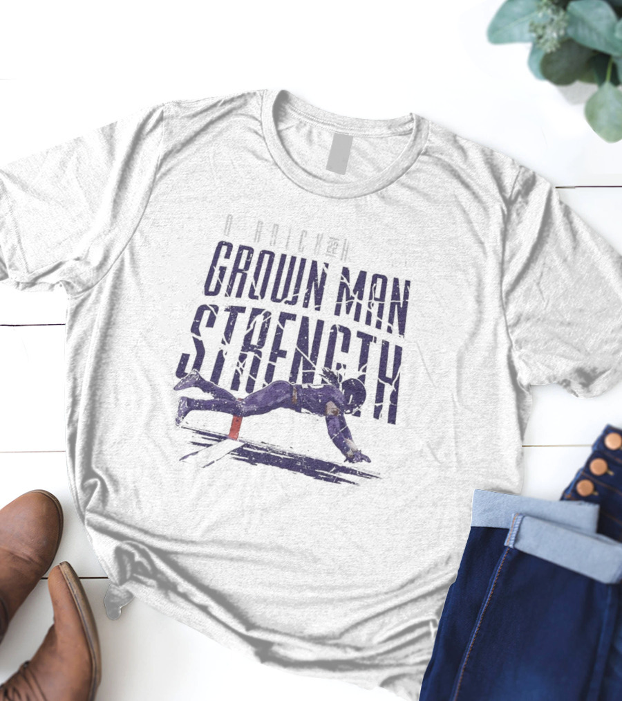 Derrick Grown Man Strength NFL T-Shirt