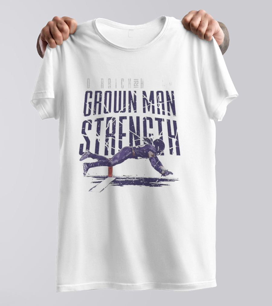 Derrick Grown Man Strength NFL T-Shirt