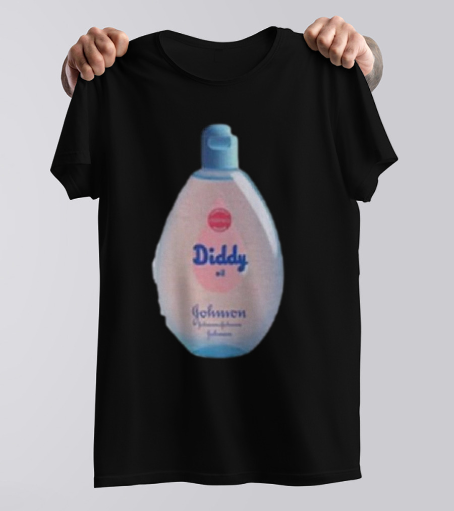 Diddy Oil Johnson Baby Bottle Spoof T-Shirt