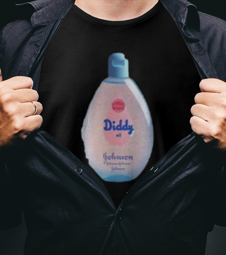 Diddy Oil Johnson Baby Bottle Spoof T-Shirt