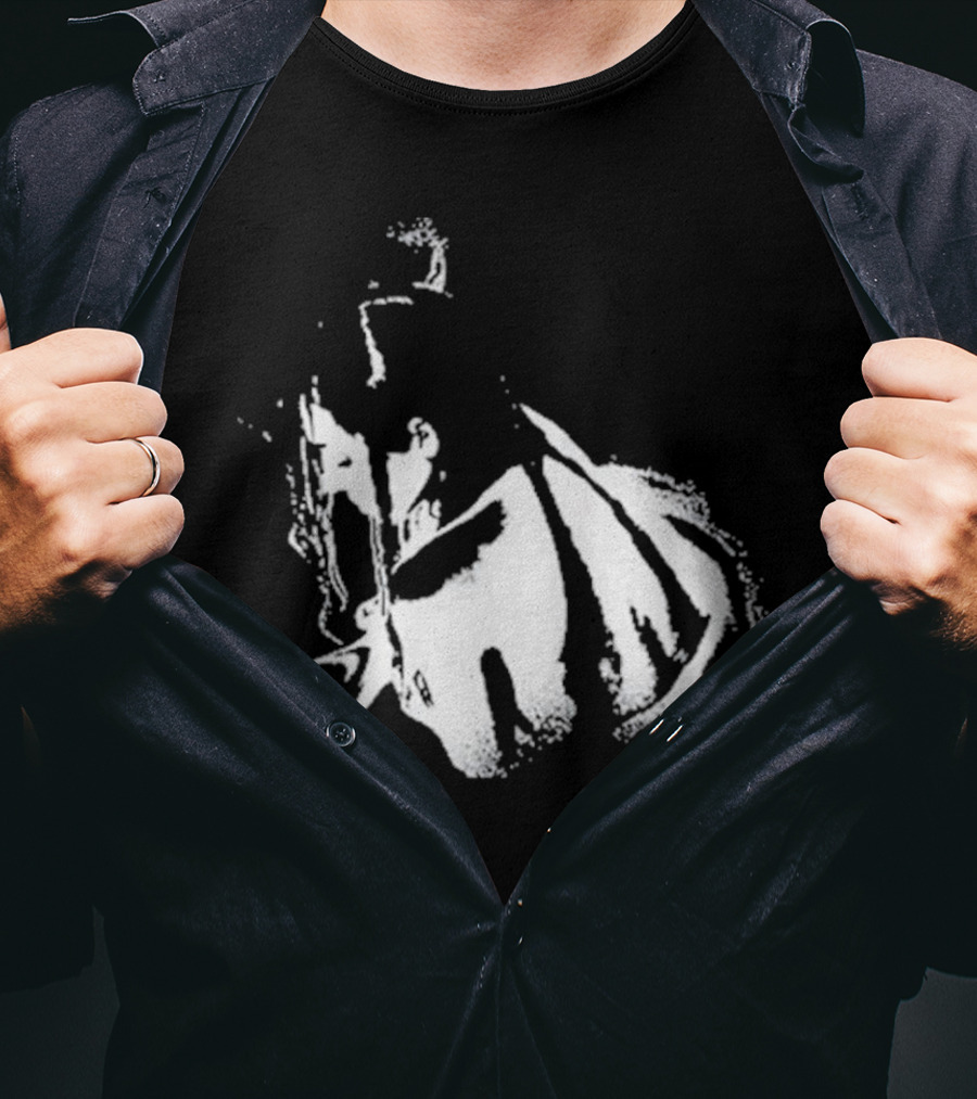 Negative Spaces Girl Crewneck T-Shirt