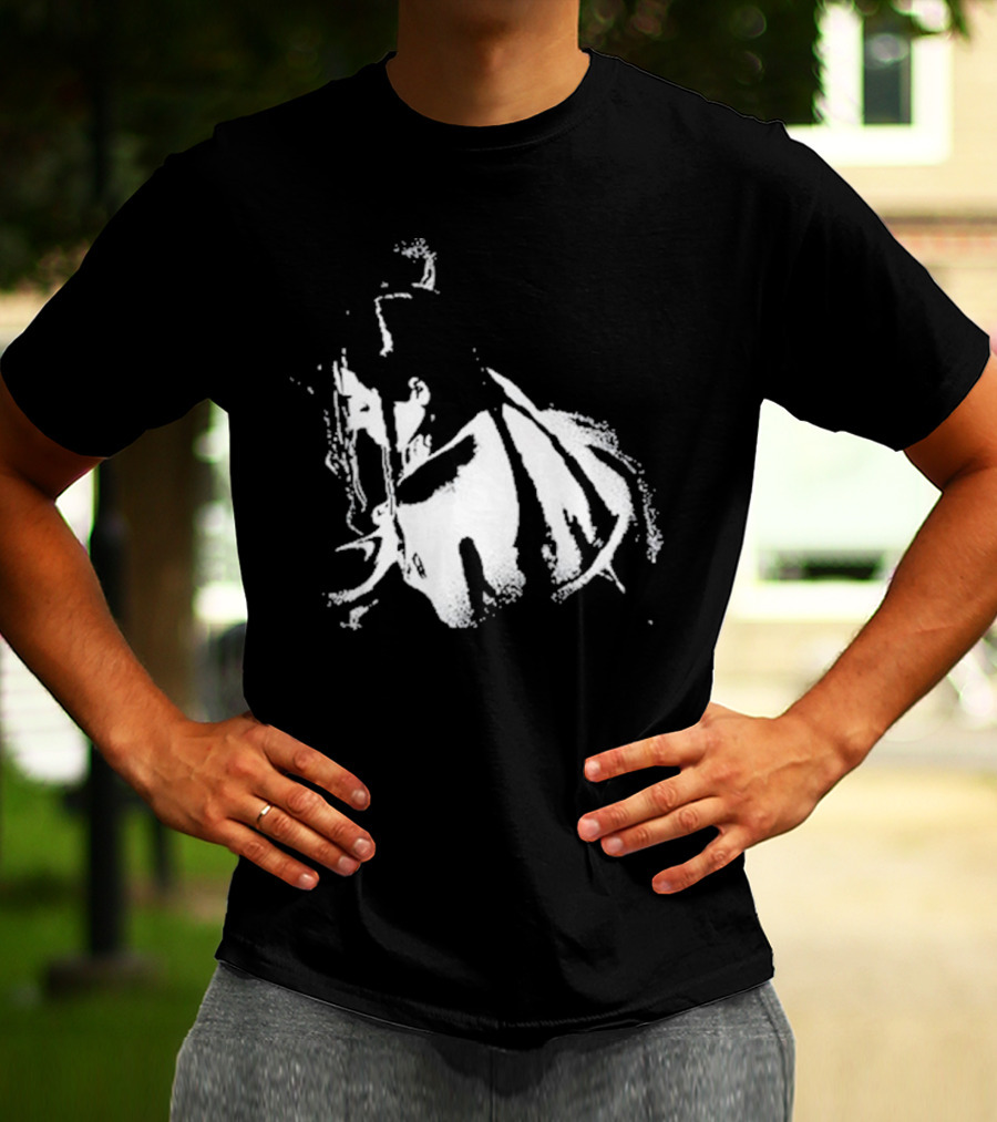 Negative Spaces Girl Crewneck T-Shirt