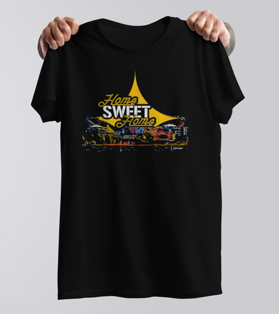 Home Sweet Home Pittsburgh Steelers Fan T-Shirt