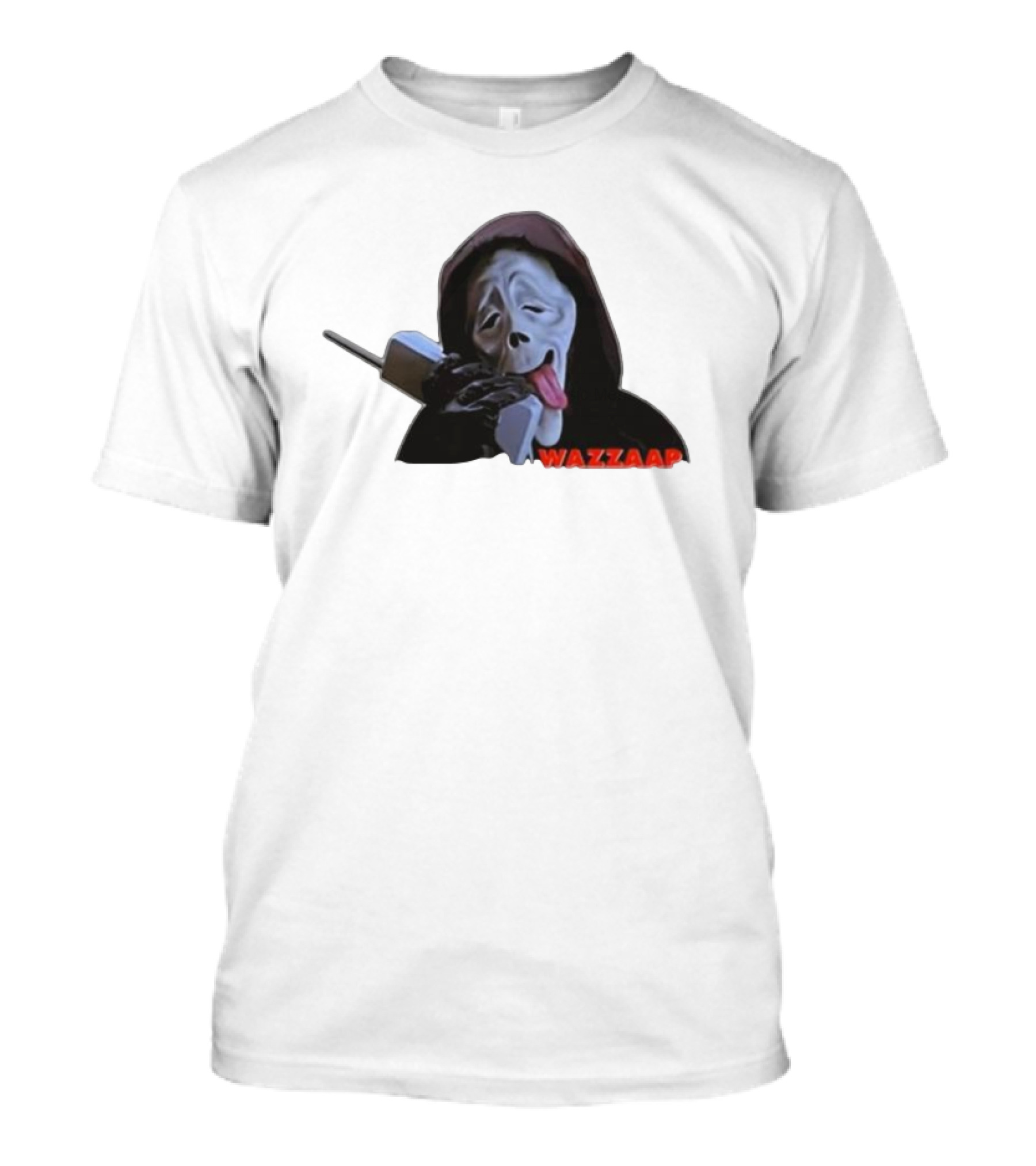 Wazzap Meme Hoodie Ghost Face With Phone T-Shirt