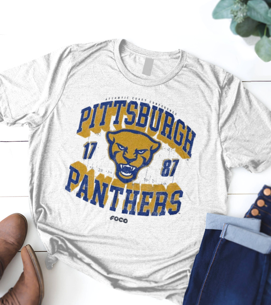 Pittsburgh Panthers 1787 Vintage Atlantic Coast Conference T-Shirt