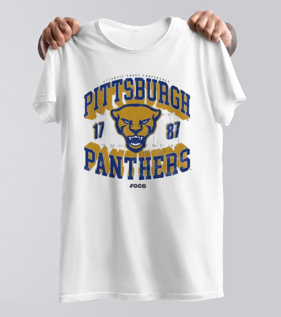 Pittsburgh Panthers 1787 Vintage Atlantic Coast Conference T-Shirt