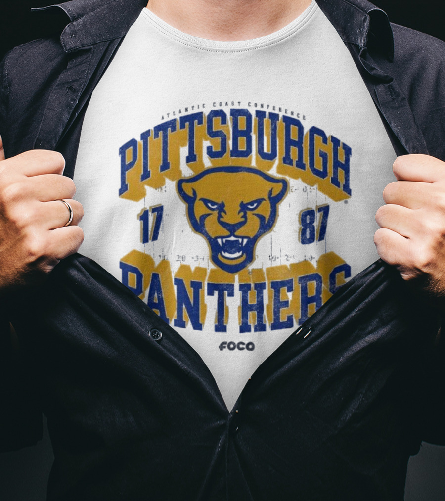 Pittsburgh Panthers 1787 Vintage Atlantic Coast Conference T-Shirt