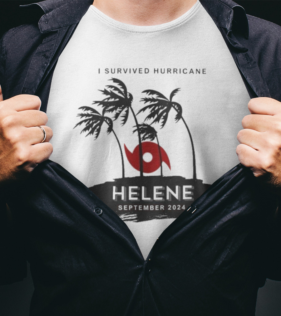 I Survived Hurricane Helene September T-Shirt