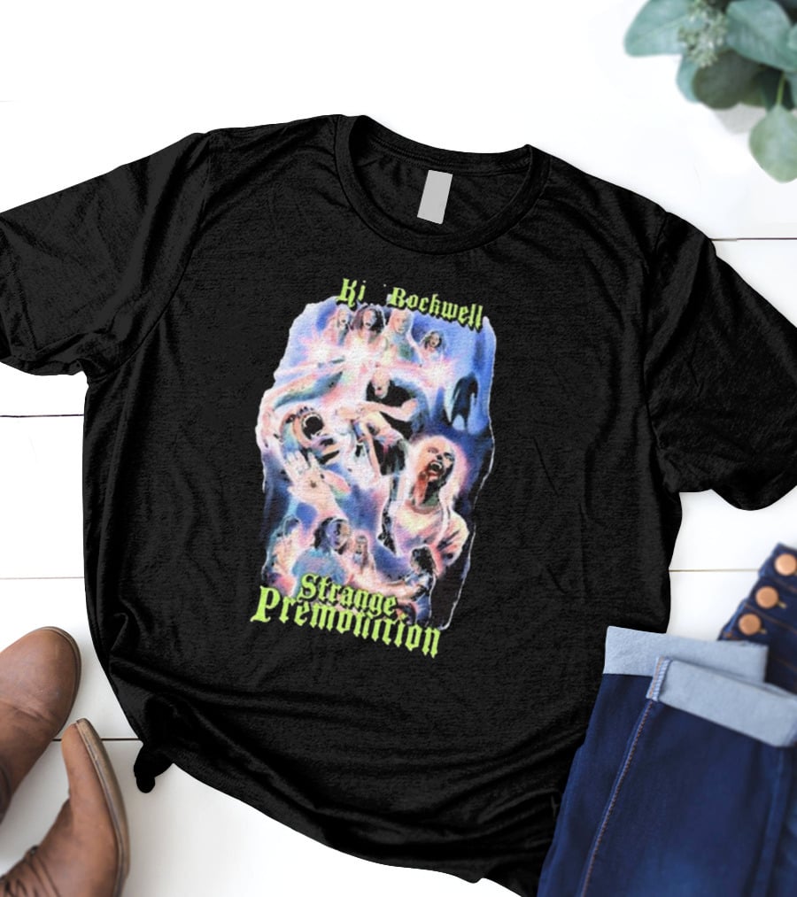 Ki Rockwell Strange Premonition 80s Movie Horror Psychedelic T-Shirt