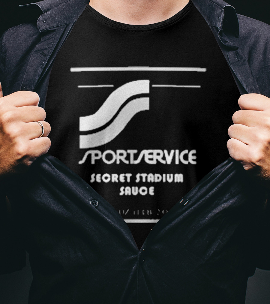 SPORTSERVICE SECRET STADIUM SAUCE T-Shirt