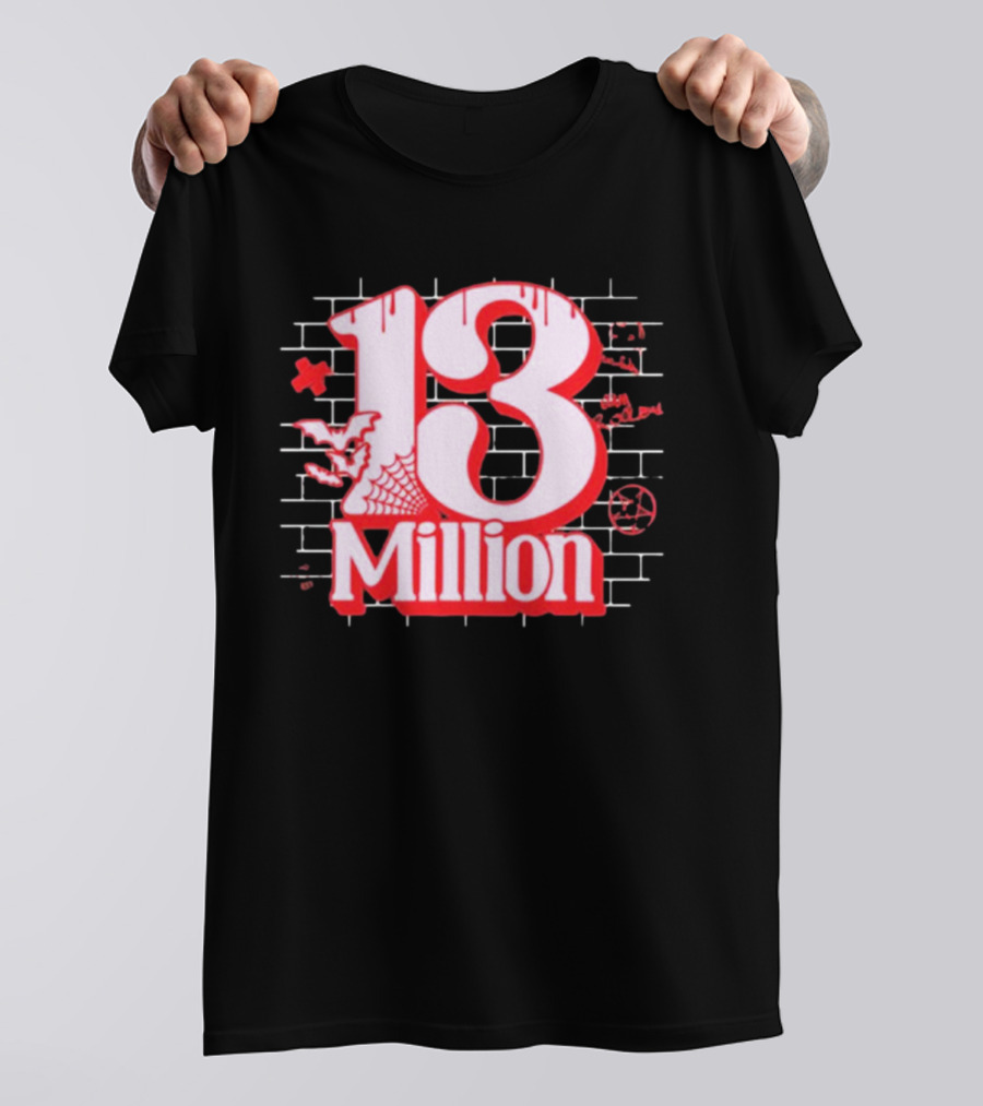 Xplr 13 Million Bat And Cobweb T-Shirt