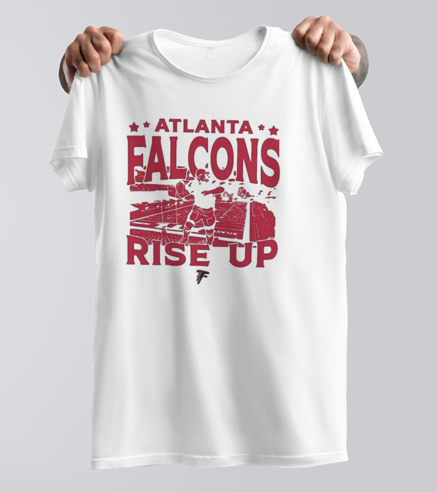 Atlanta Falcons Rise Up Vintage Stadium Gameday T-Shirt