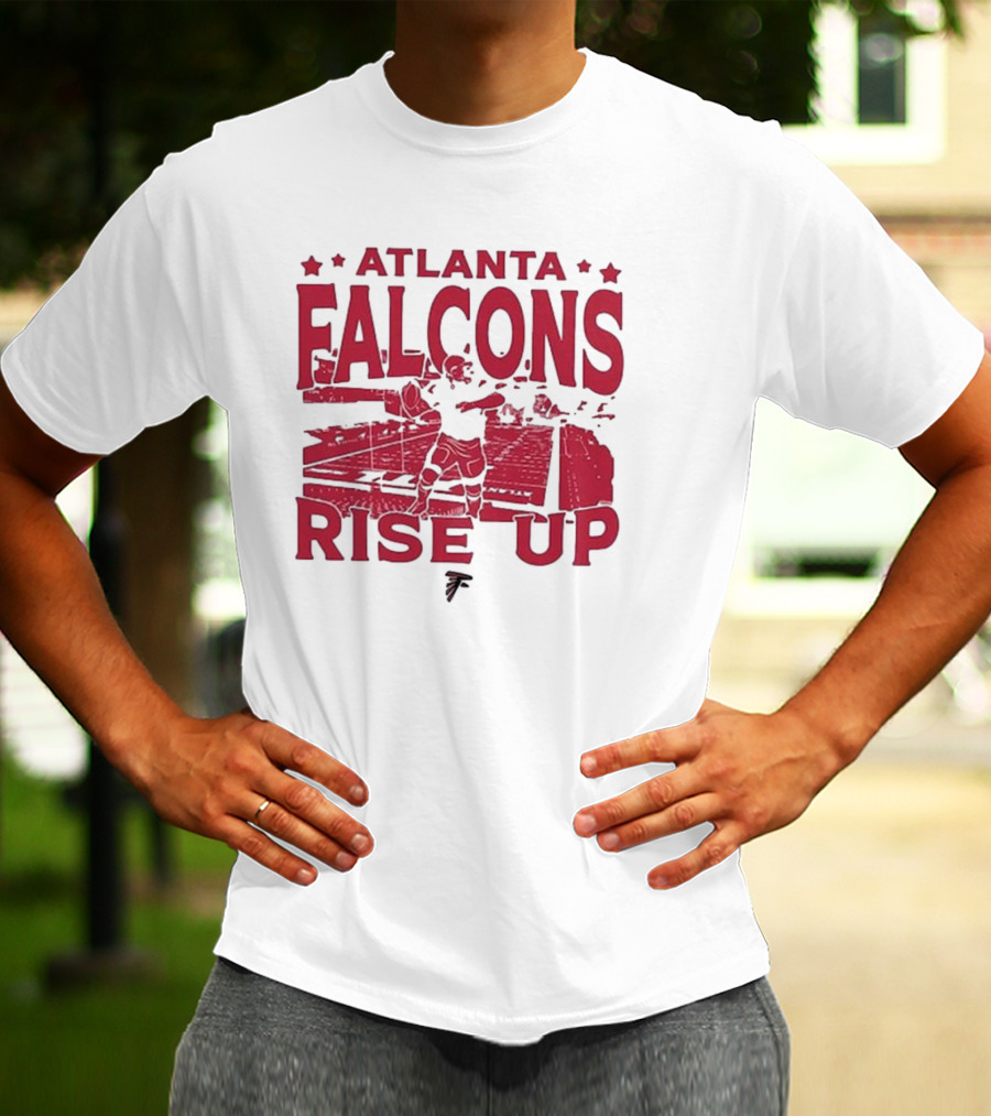 Atlanta Falcons Rise Up Vintage Stadium Gameday T-Shirt