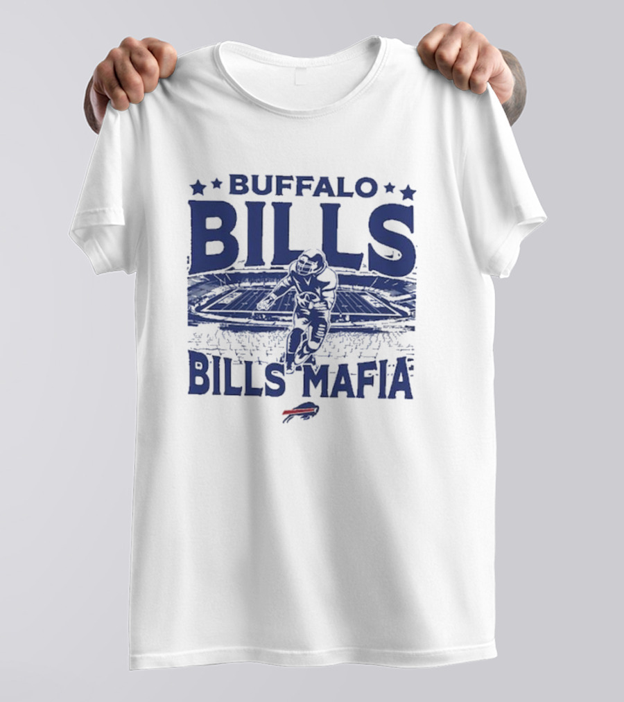 Buffalo Bills Bills Mafia Vintage Stadium Football Gameday T-Shirt