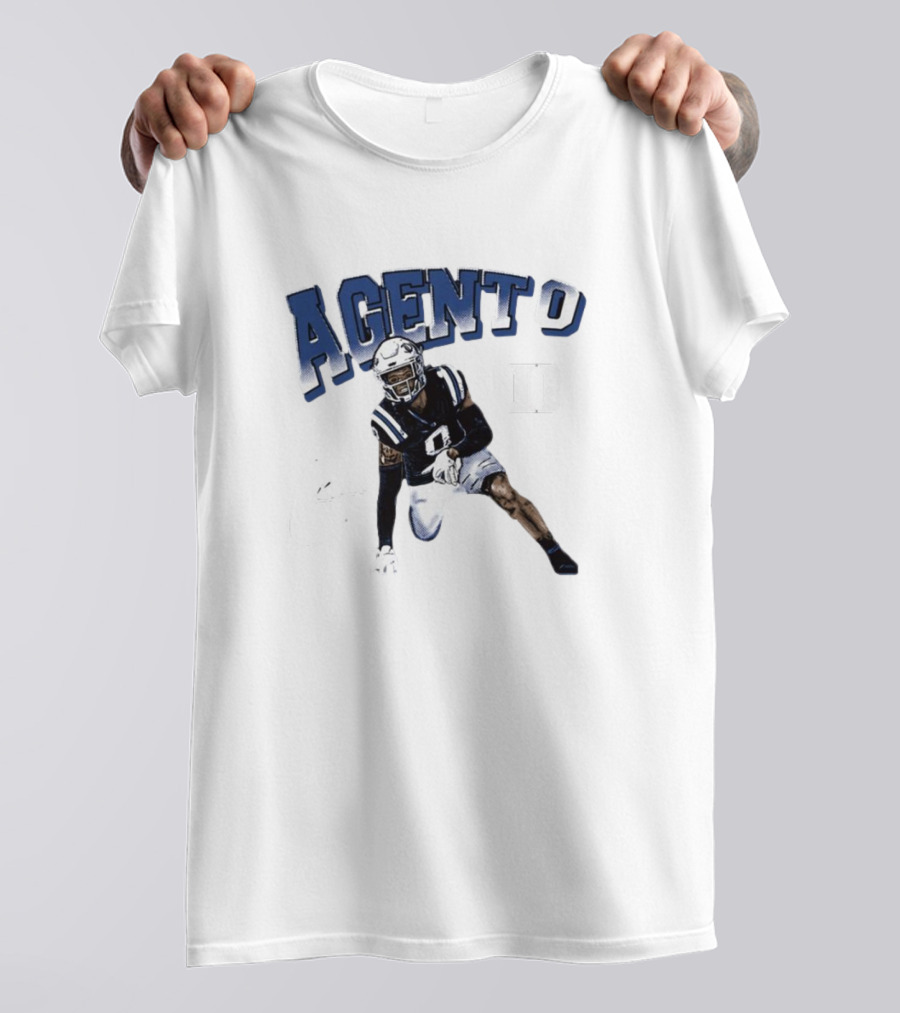 Chandler Rivers Agent 0 Duke Blue Devils Signature Player T-Shirt