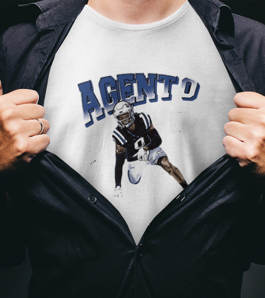 Chandler Rivers Agent 0 Duke Blue Devils Signature Player T-Shirt