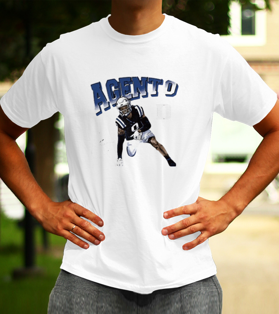 Chandler Rivers Agent 0 Duke Blue Devils Signature Player T-Shirt