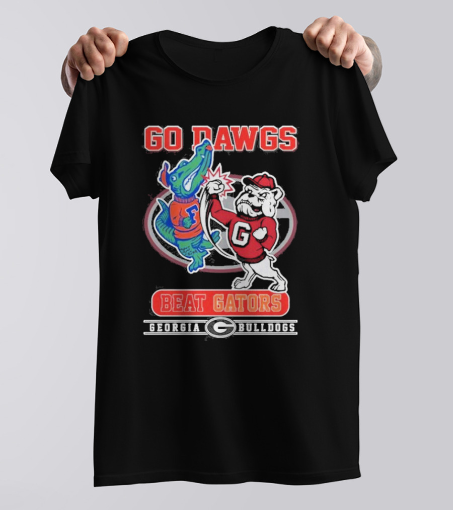 Go Dawgs Beat Gators Georgia Bulldogs T-Shirt