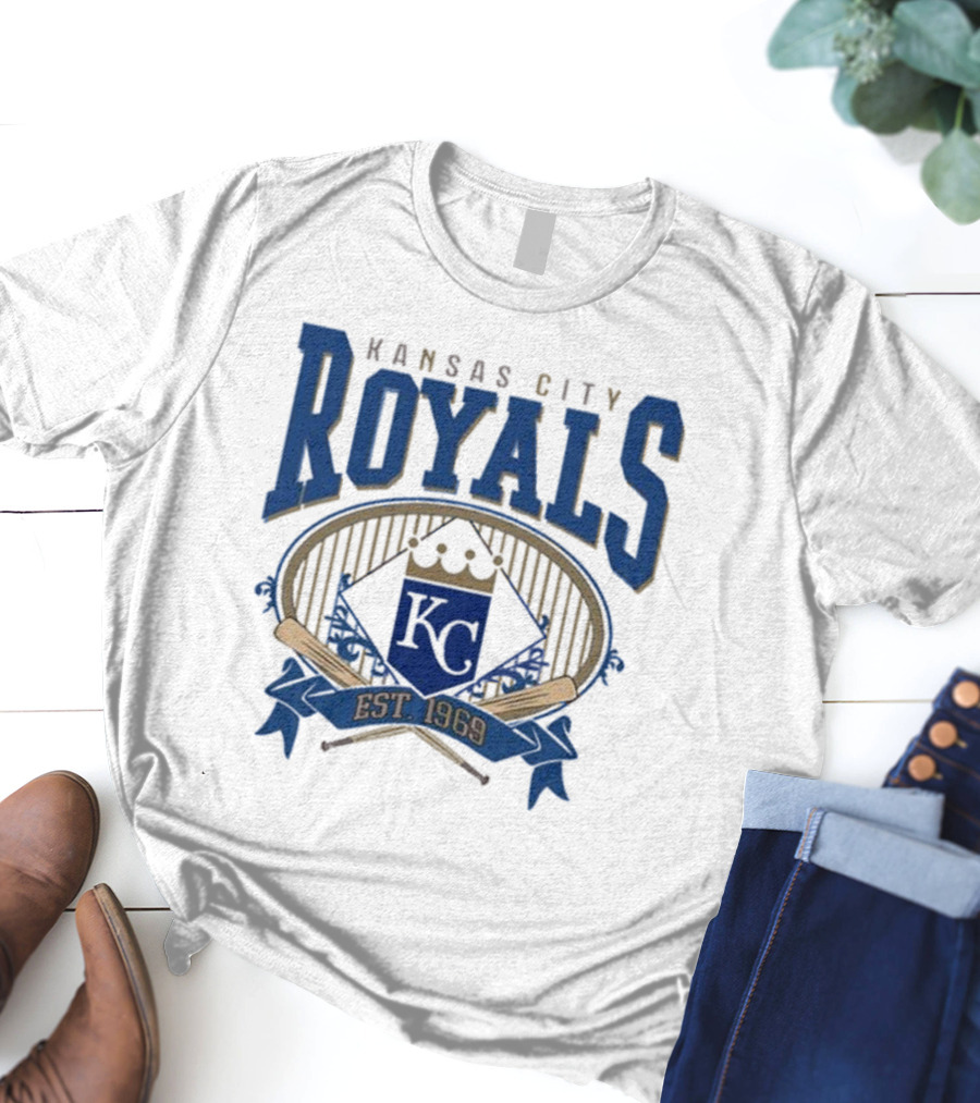 Kansas City Royals Est 1969 KC Baseball T-Shirt