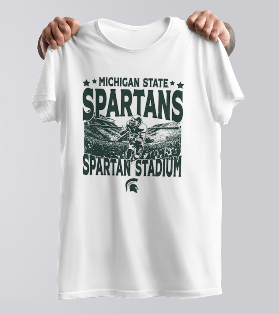 Michigan State Spartans Spartan Stadium Vintage Gameday T-Shirt