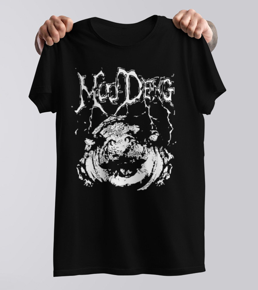 Moo Deng Metal Hippo With Electric Arcs T-Shirt