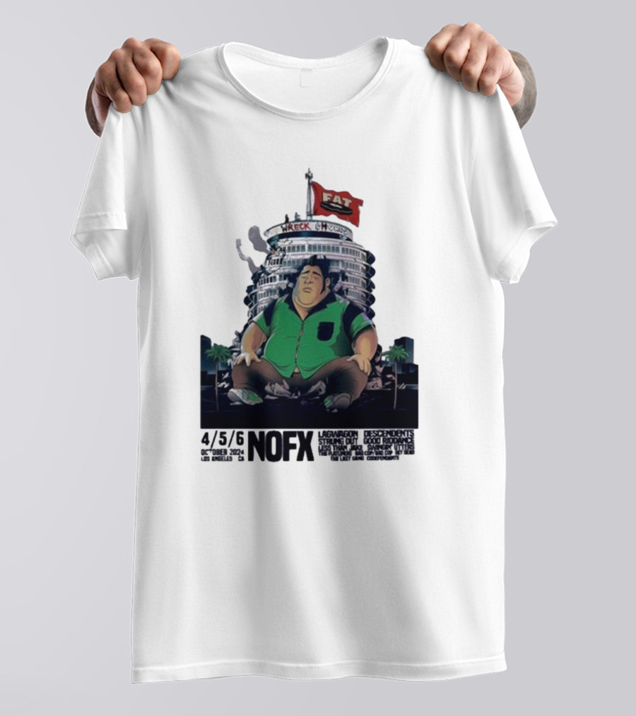 NOFX Fat Wreck Los Angeles October 4-5-6 T-Shirt