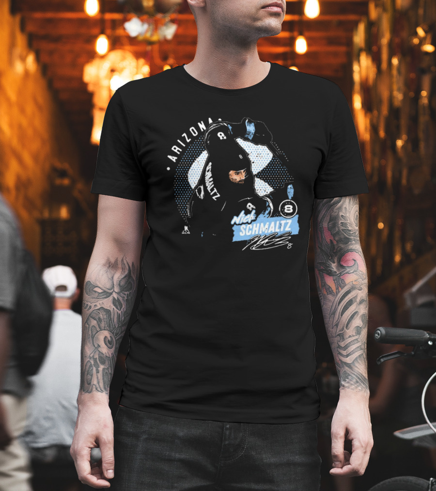 Arizona Nick Schmaltz Signature NHL Hockey Player 8 T-Shirt
