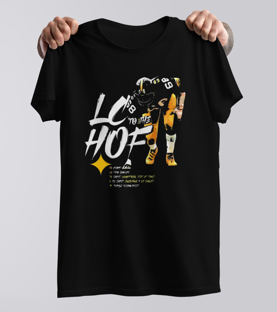 Pittsburgh Steelers LC Greenwood LC To The HOF T-Shirt