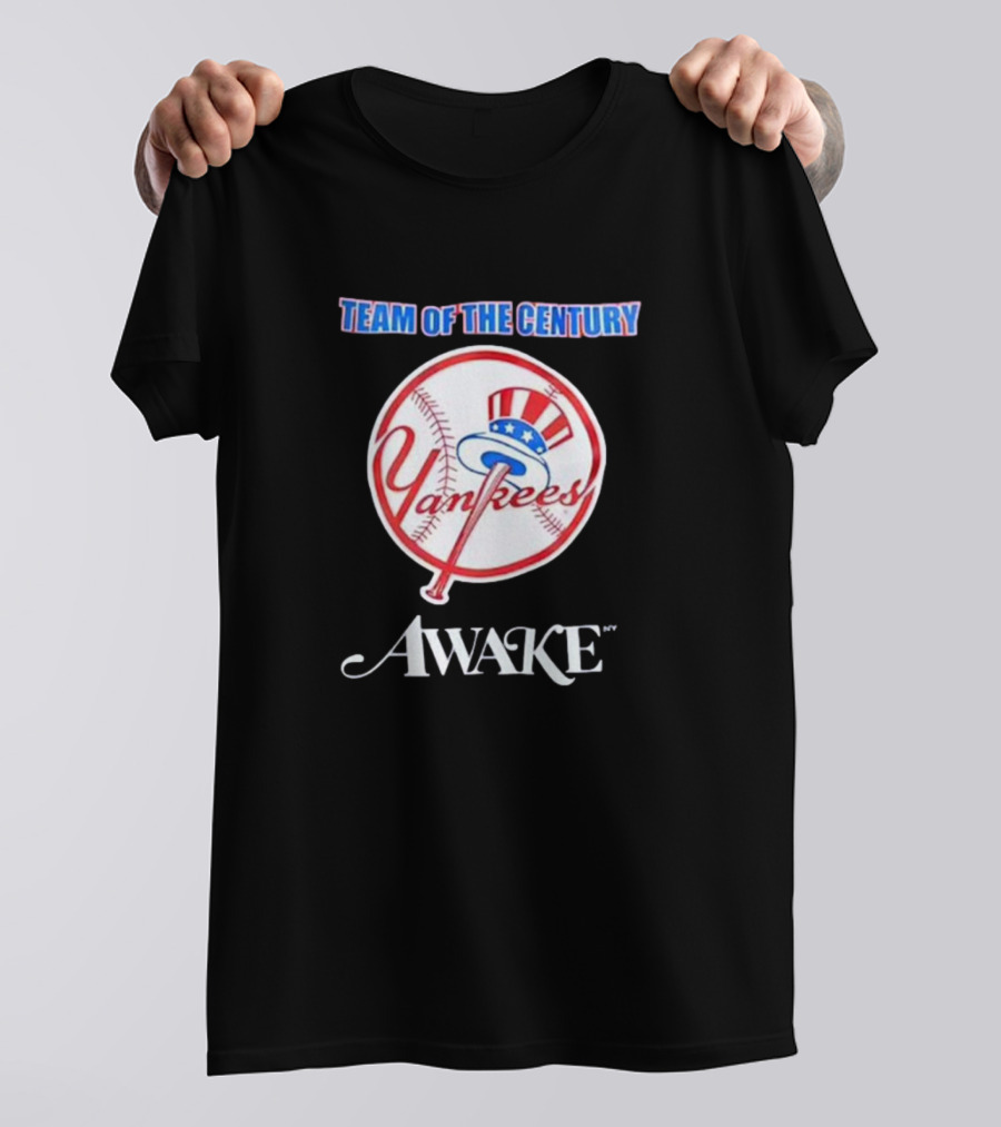 Team Of The Century Yankees Awake Collaboration T-Shirt