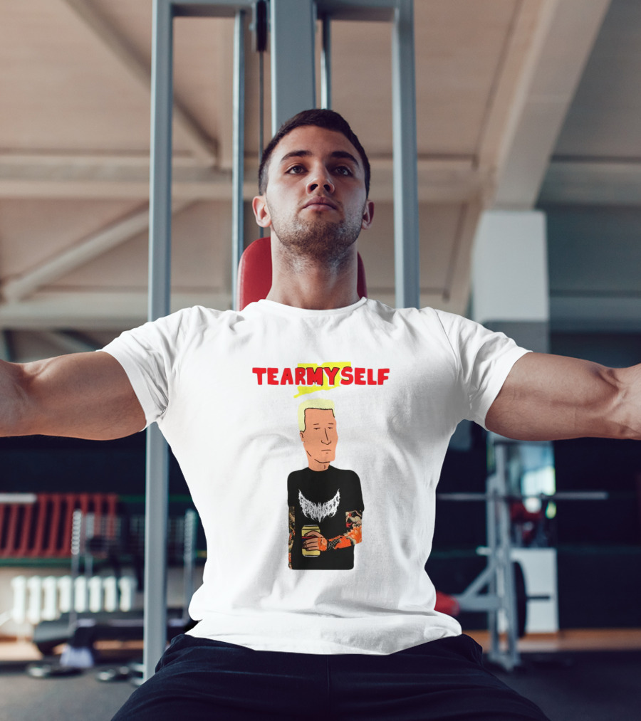 TEAR Myself Boomhauer Rick And Morty Crossover T-Shirt
