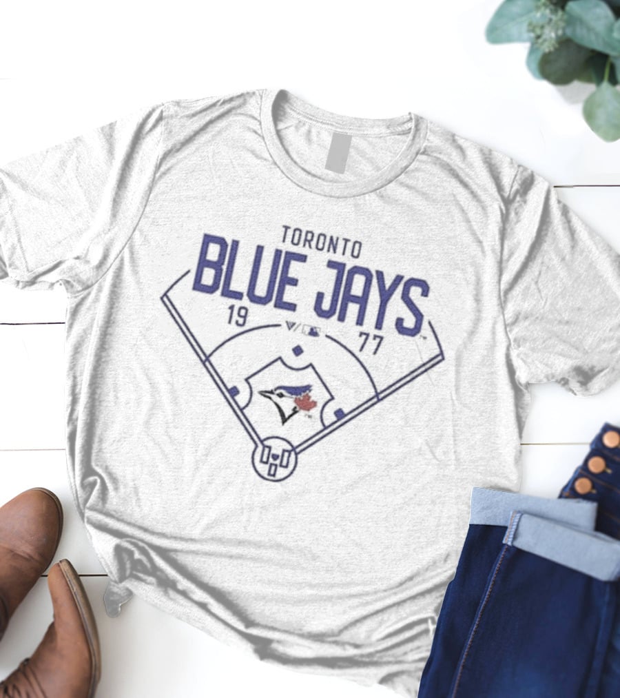 Toronto Blue Jays 1977 Baseball Diamond T-Shirt