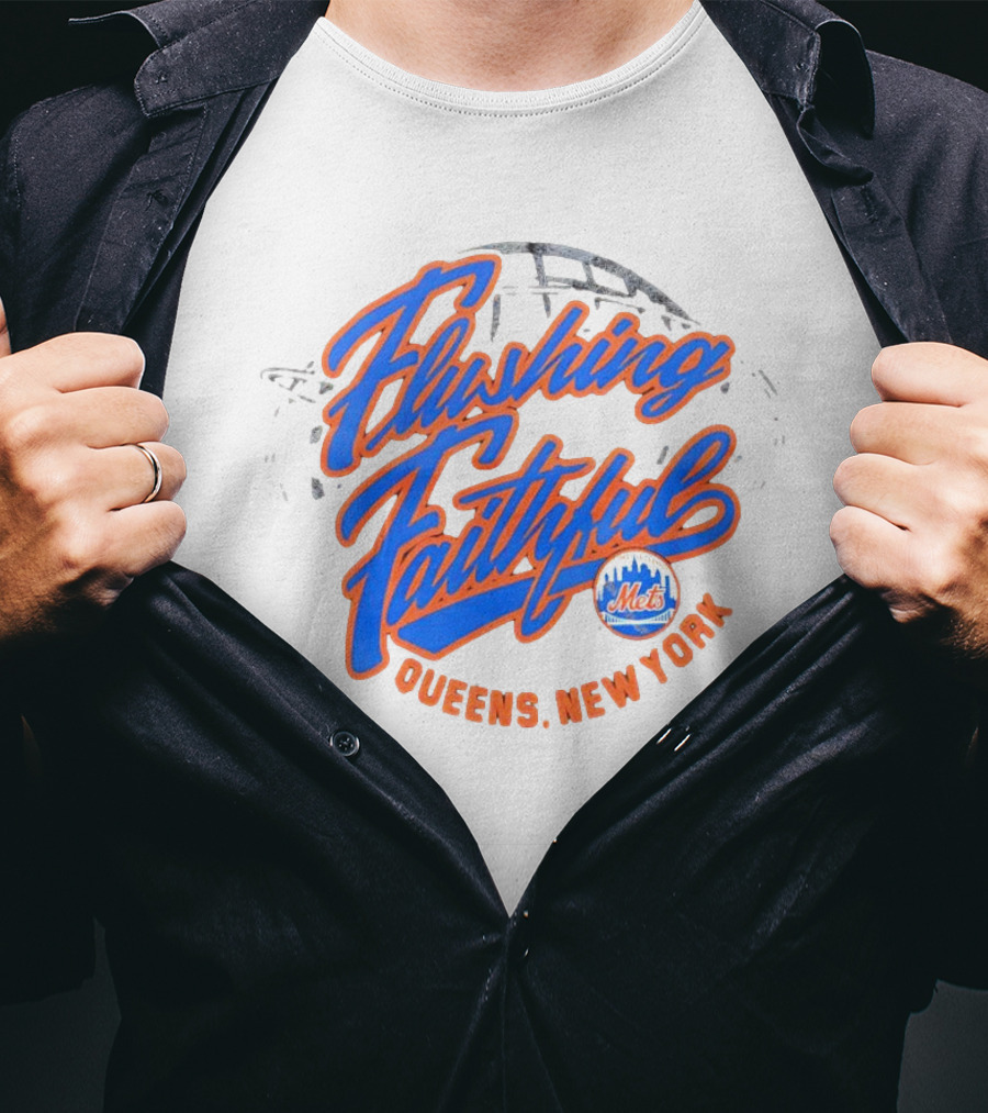 Flushing Faithful Mets Queens New York T-Shirt