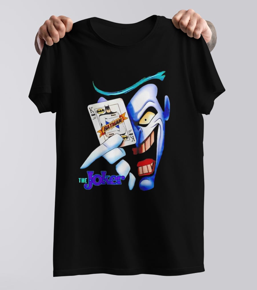 The Joker Batman Card Face T-Shirt