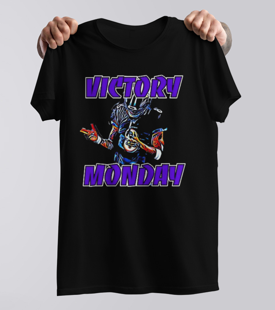 Victory Monday Baltimore Ravens NFL Football T-Shirt