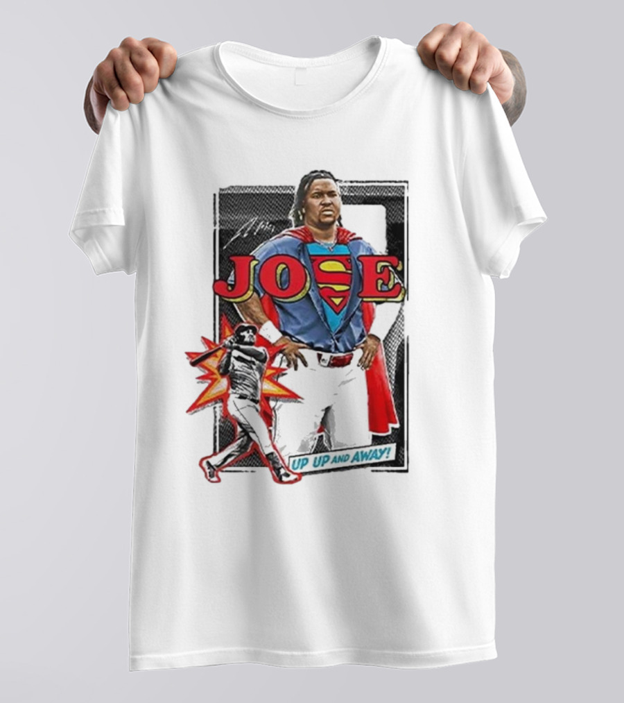 Joe Superman Up Up And Away Jose Ramirez T-Shirt