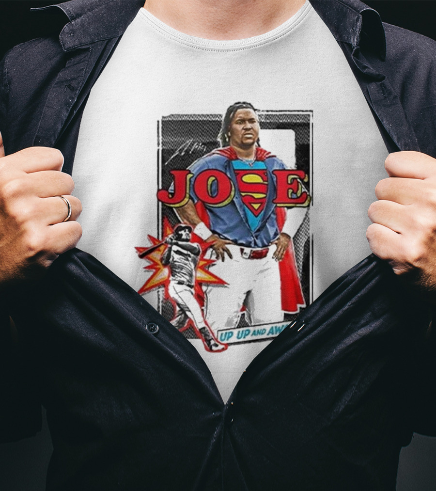 Joe Superman Up Up And Away Jose Ramirez T-Shirt
