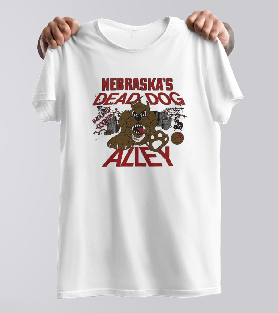 Nebraska’s Dead Dog Alley Big Red Country Vintage T-Shirt