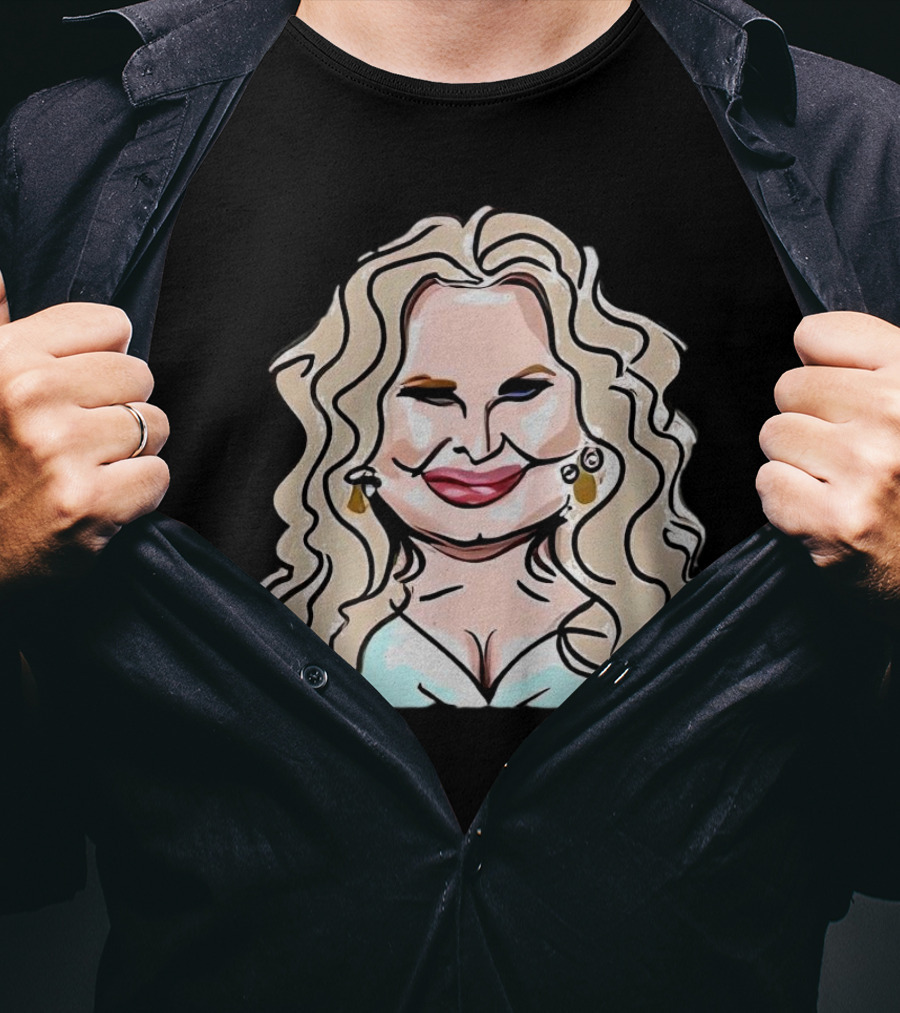 Jennifer Coolidge Cartoon Sticker T-Shirt