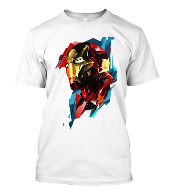 Marvel Avengers Endgame Iron Man Abstract T-Shirt