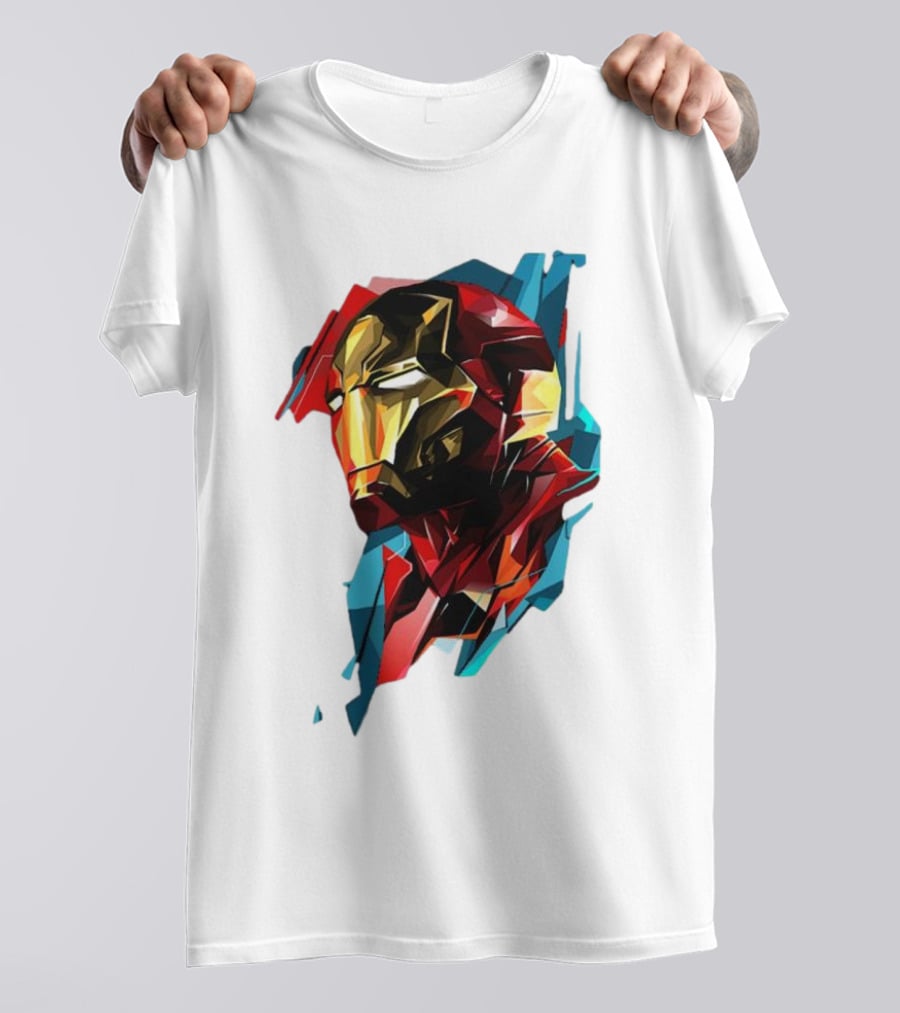 Marvel Avengers Endgame Iron Man Abstract T-Shirt