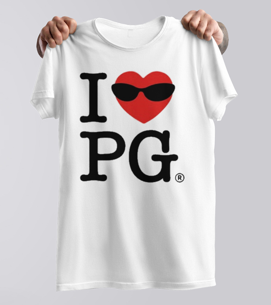 I Heart PG Cool Sunglasses Emblem T-Shirt