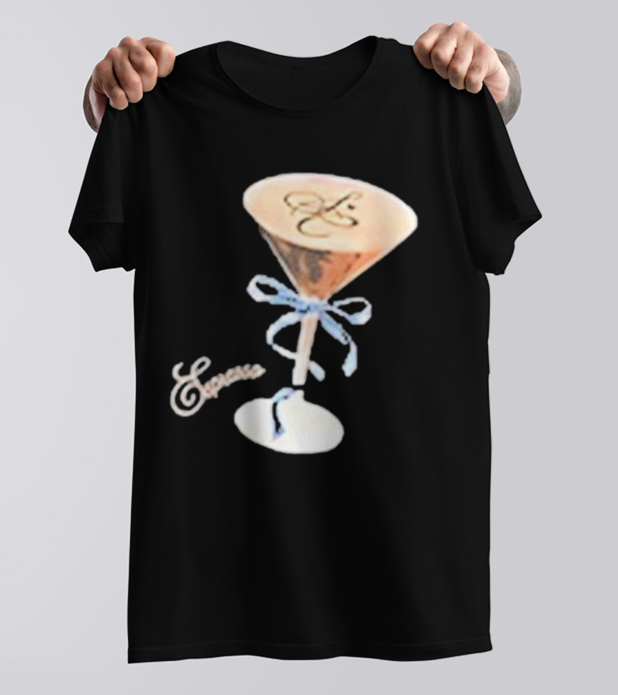Sabrina Carpenter Espresso Martini With Ribbon Bow T-Shirt
